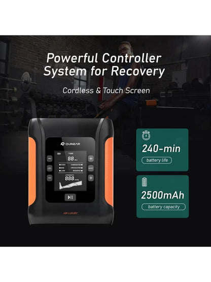 Professional Leg/Foot Recovery System, Cordless Air Compression Boots with Sequential Compression