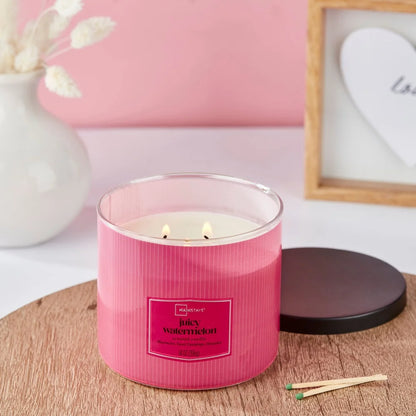 3-Wick Scented Candle, Relaxation, 65 Hours Burn Time