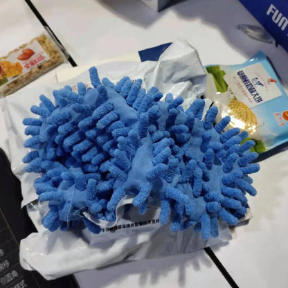 Chenille Multifunctional Dust Mop Slippers Home Floor Cleaning Lazy Mopping Shoes Water Uptake