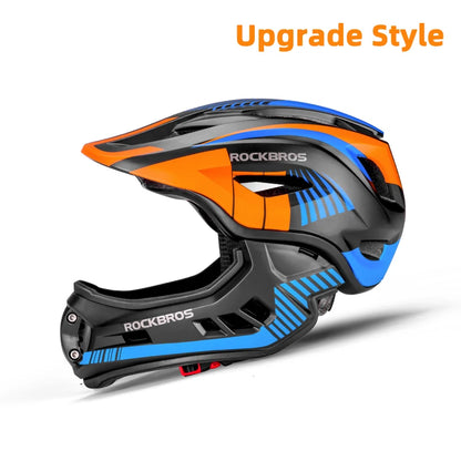 Child Cycling/Scooter Cross Helmet, Impact Resistant, Detachable Full Face