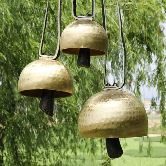 Handmade Brass Bell, Meditation,  Outdoor Wind Chimes, Sound Healing