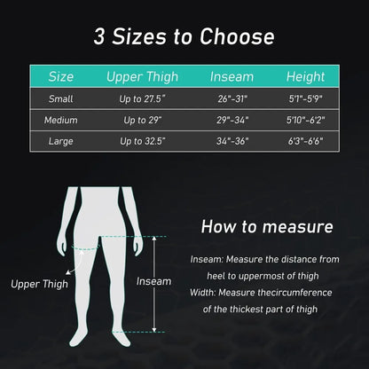 Professional Leg Recovery System, Cordless Air Compression Boots with Sequential Compression, Leg and Foot Massager