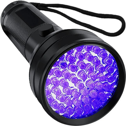 UV Flashlight, Black Light Waterproof, Home & Hotel Inspection, Pet Urine Detector