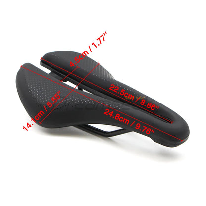 Comfort Bicycle Seat Hollow Ergonomic Saddle Breathable Cushion MTB Mountain Road Folding Bike Accessory