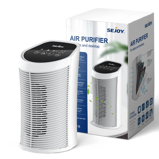 25W HEPA Air Purifiers, Smoke/Pollen/Hair/Smell, Bedroom, Portable, Sleep Mode