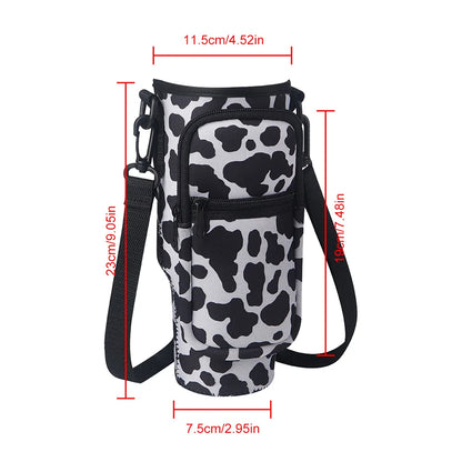 40oz Water Bottle Carrier Bag For Stanley Quencher, Adjustable Shoulder Strap, Non-slip, Insulated