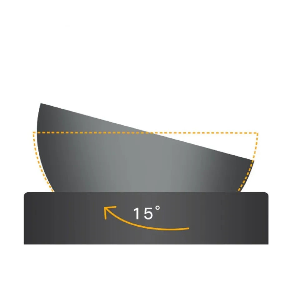 Pet Feeder Stainless Steel Single Bowl with Stand 15 Degree Adjustable