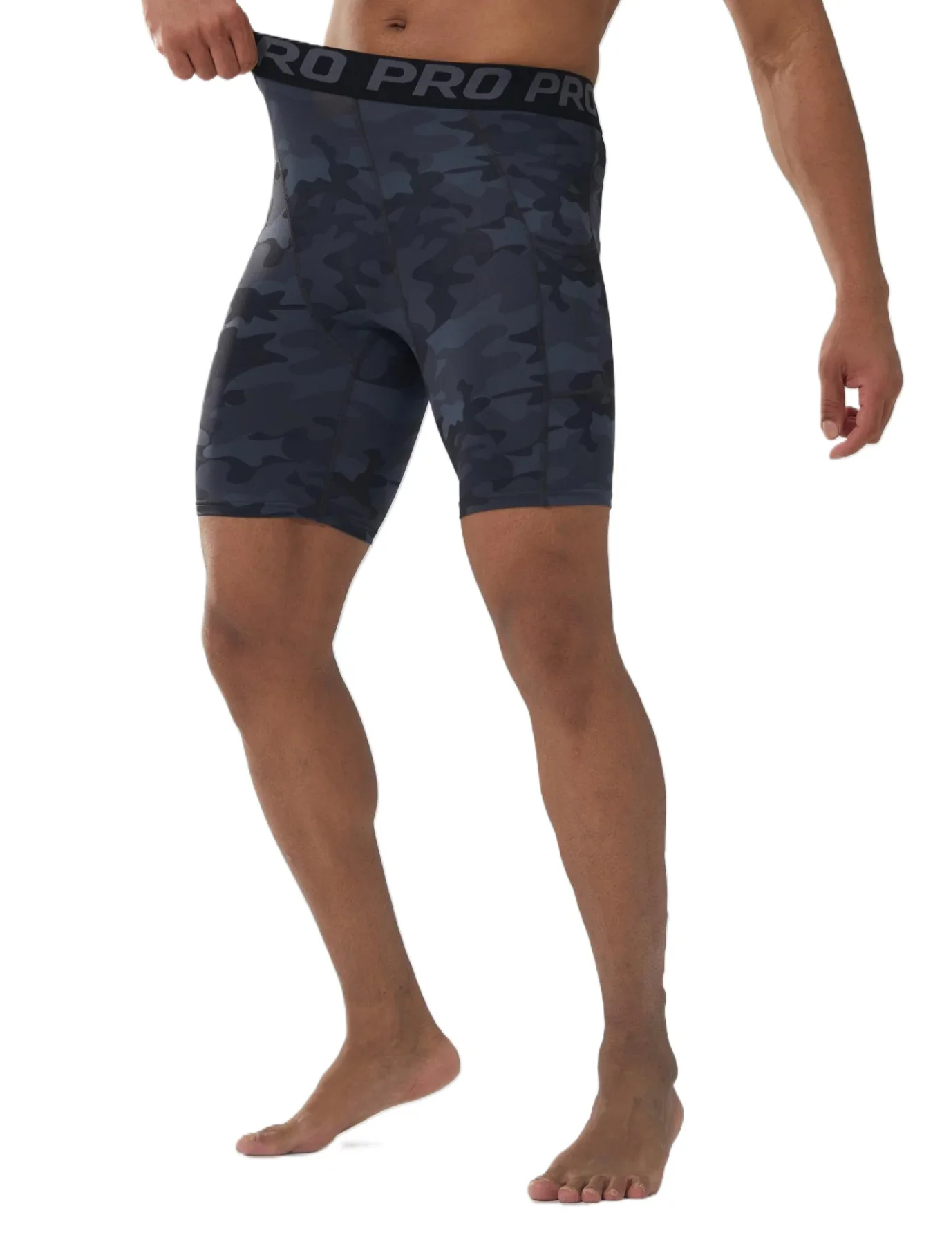 Compression Shorts Men Training Tights Gym Fitness Leggings