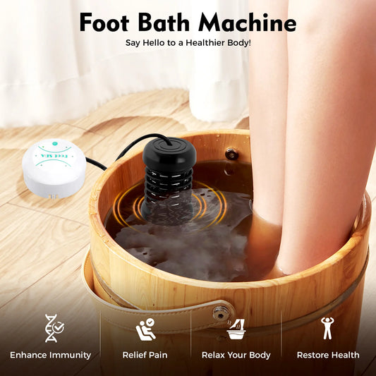 Detox Foot Bath Machine, Portable, Ion Aqua Foot Bath Beauty Kit