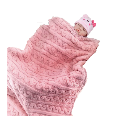 Baby Plush Blanket, Swaddle, Super Soft, Cozy