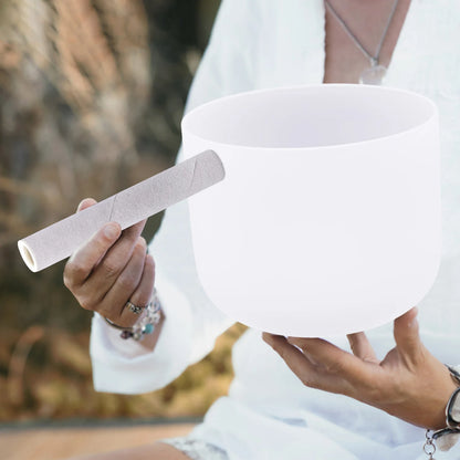 White Crystal Singing Bowl, Meditate