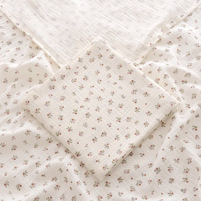 Baby Blanket, Muslin Swaddle, 2-Layer, Cotton, Receive Blankets, Bath Towel
