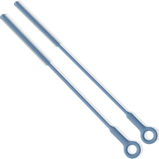 Extra Long, Silicone Straw Cleaning Brush, Reusable
