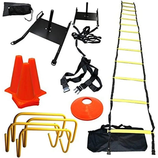Strength/Speed,/Agility Training, Sled Ladder, Cones Bundle