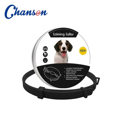 Adjustable Natural Calming Collar For Cats/Dogs, Anxiety Pheromone Reducing