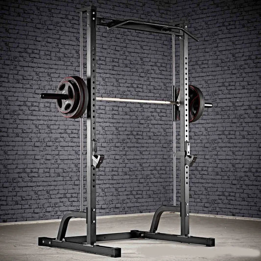 Fitness Equipment, Half Frame, Pull-Up ,Barbell, Squat Stand, Multifunctional