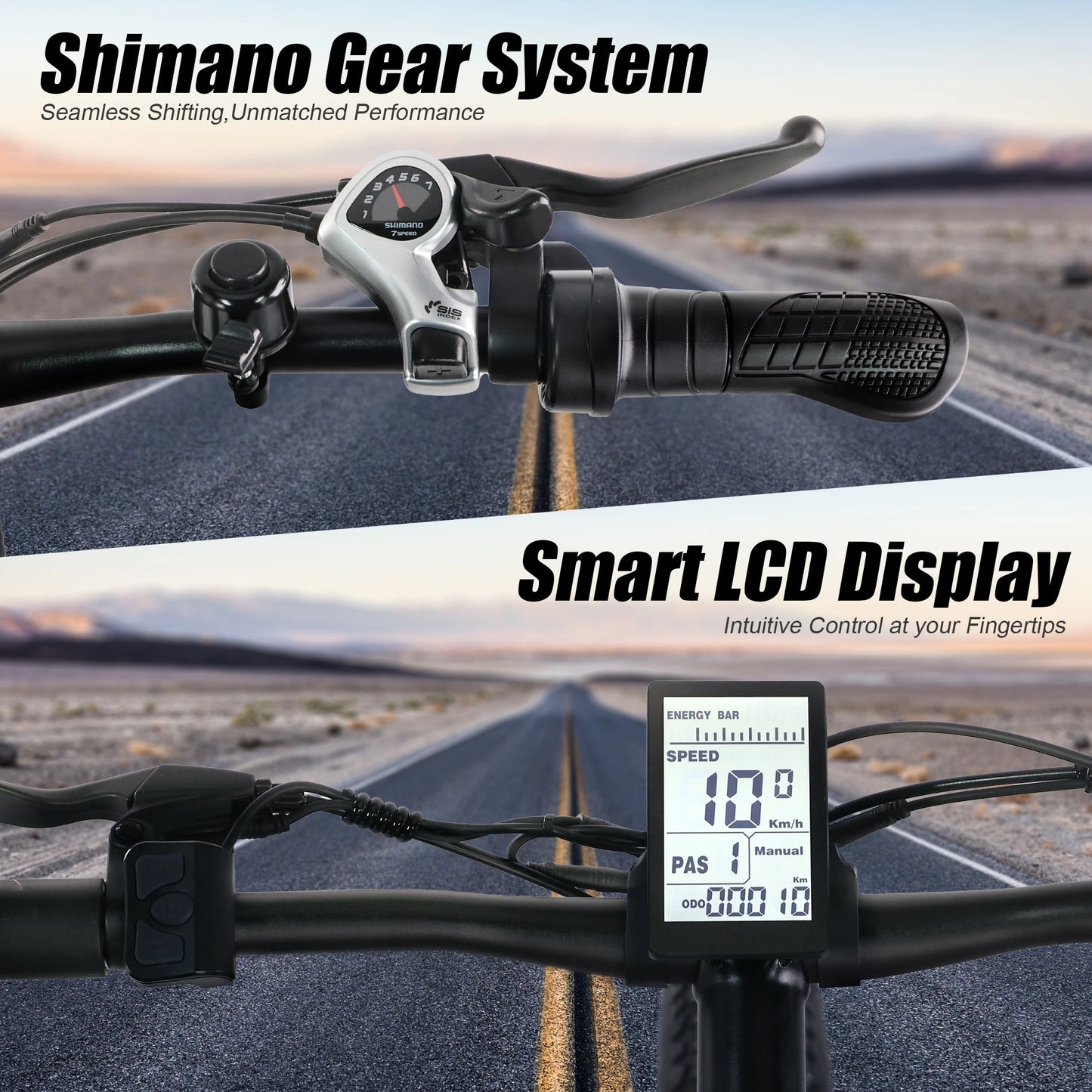 VARUN M26-2 PRO Adult Electric Bicycle, 250W Motor, 26-Fat Tire