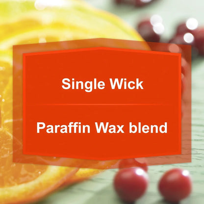 Scented Candle, Single Wick Relaxation 100-120 Hour Burn Time