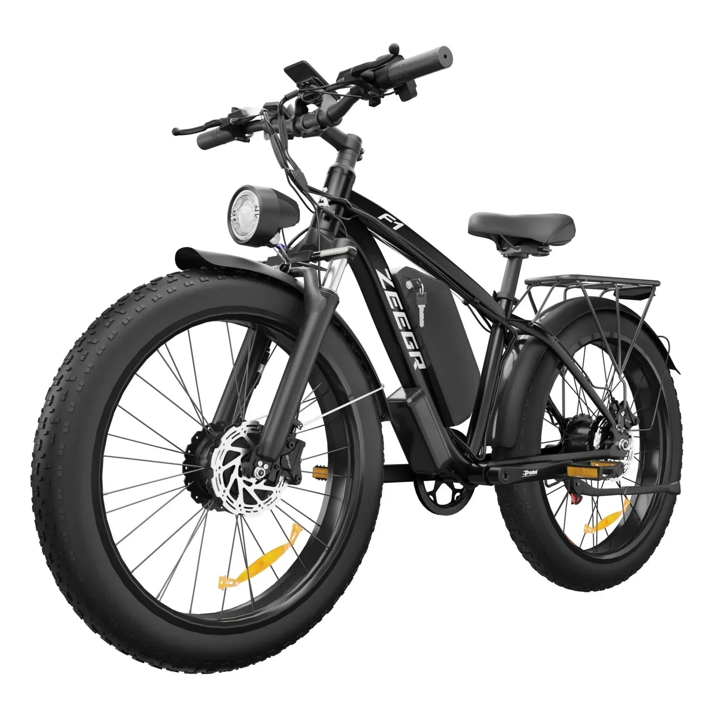 Electric Bicycle F1 2000 w Dual Motor 48v 22.4ah Battery Adult 26 inch Tire Hydraulic Brake