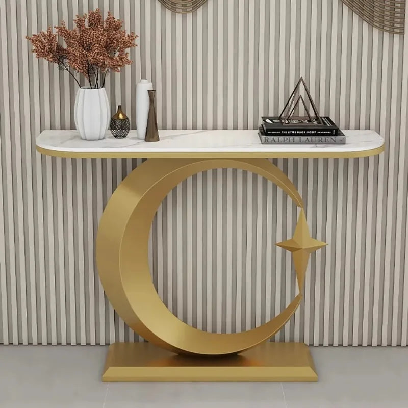 Elegant Beauty Corner Table Trendy Glamour Simple Delicacy Entryways Hallway