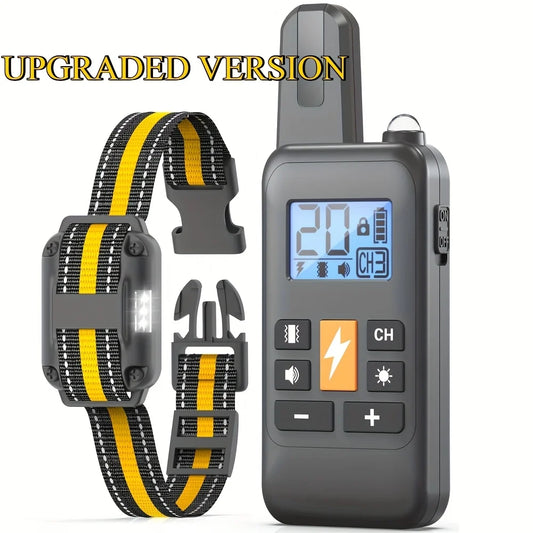 Electric Dog Training Collar, Rechargeable, Anti-Bark, Waterproof