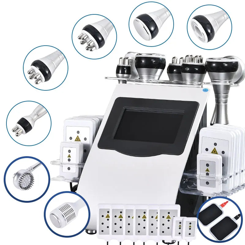 9-n-1 40K cavitation machine vacuum weight loss and slimming device anti-fat mass  ultrasonic equipment