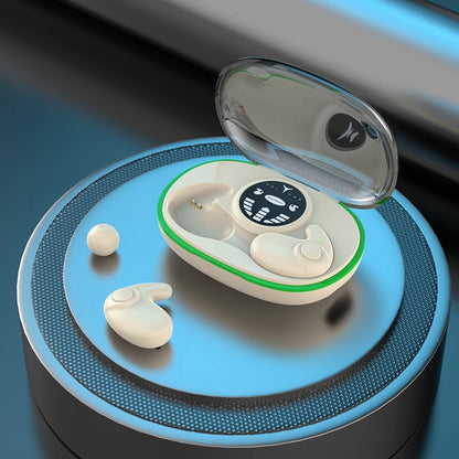 Invisible Wireless Sleep Earbuds, Bluetooth, Waterproof Noise Reduction, Touch Control Headsets