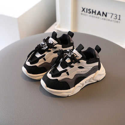 Children's Sport Shoes, Outdoor Running Sneakers, Fashion Mesh, Breathable, 1-6 Years Old