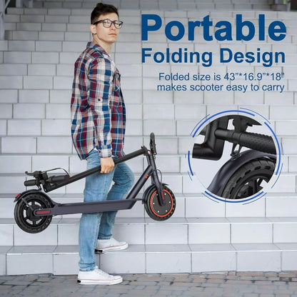 Smart Control Electric Scooter, 350W, 19mph 8.5 inch tire, Foldable