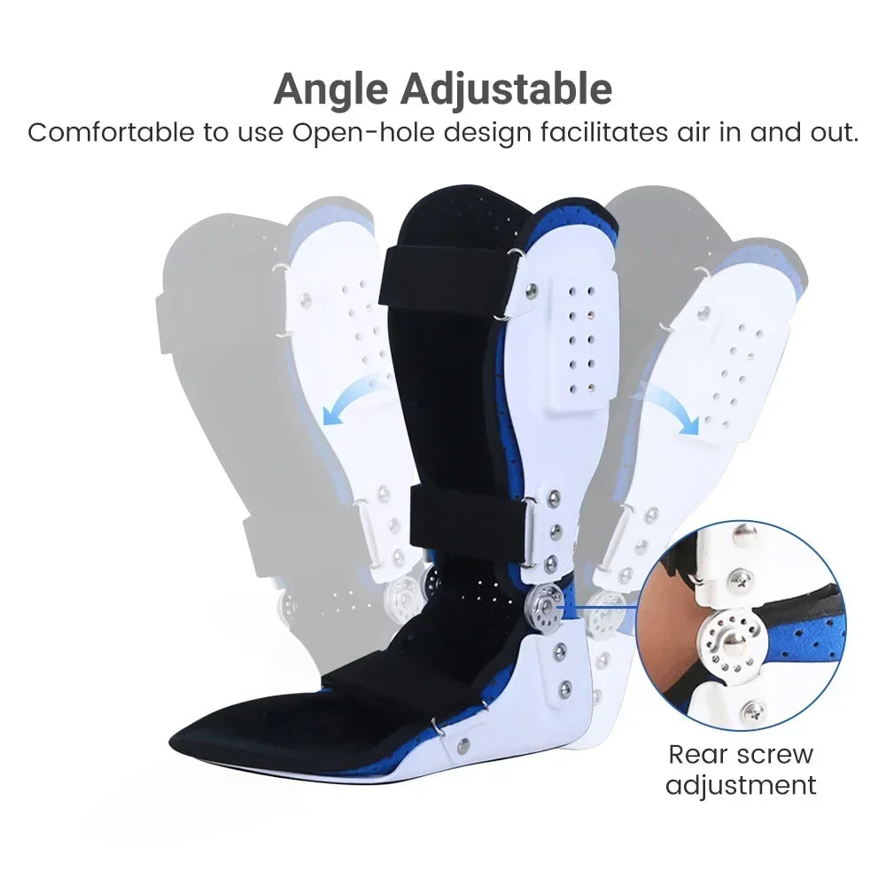Ankle Brace, Foot Drop Corrector, Calf Fracture Fixer, Breathable