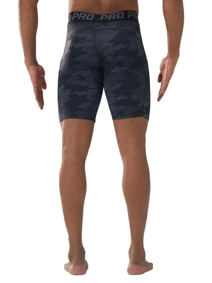 Compression Shorts Men Training Tights Gym Fitness Leggings