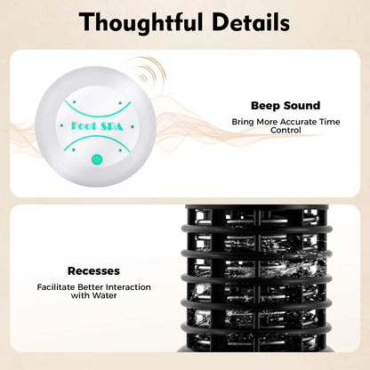 Detox Foot Bath Machine, Portable, Ion Aqua Foot Bath Beauty Kit