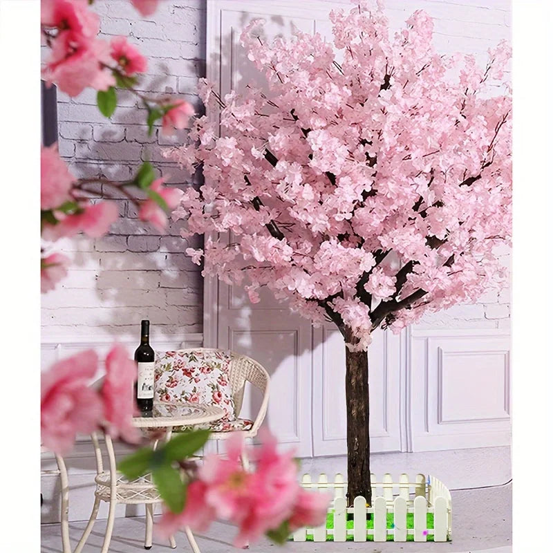Artificial Cherry Blossom Tree, Indoor/Outdoor Decor