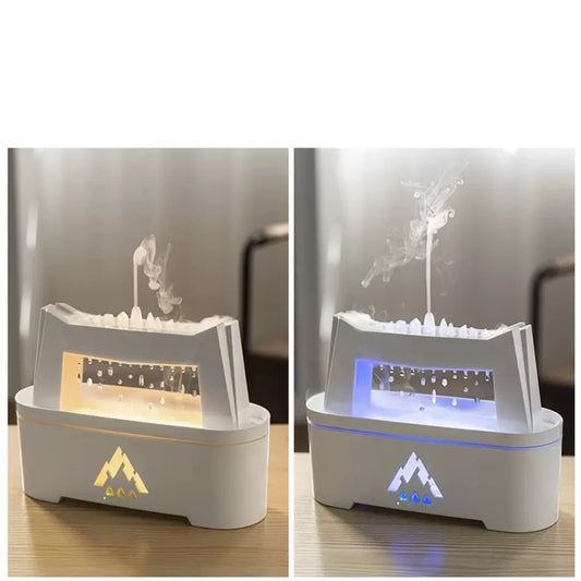 Water droplet rain sound aromatherapy diffusion humidifier, 300ML flame  diffuser suitable for bedrooms, yoga studio