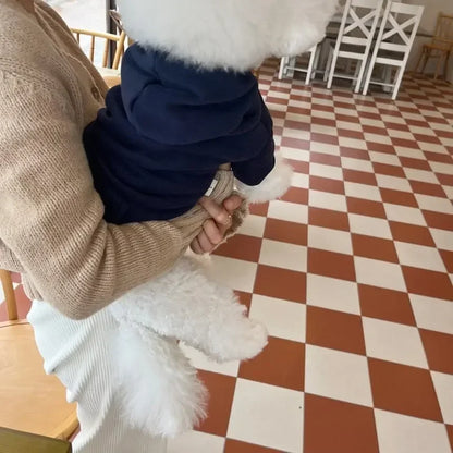Letter Hoodie, Pet Clothing, Dog Fashion, Cotton