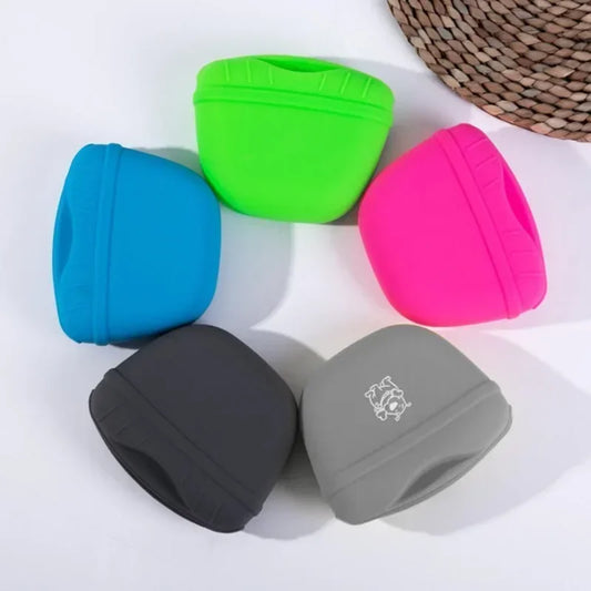 Silicone Treat Pouch, Pet Training, Waist Bag