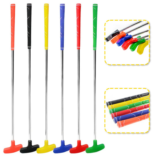 1 PC, Mini Golf Putters, Rubber Putter Head, Steel Shaft
