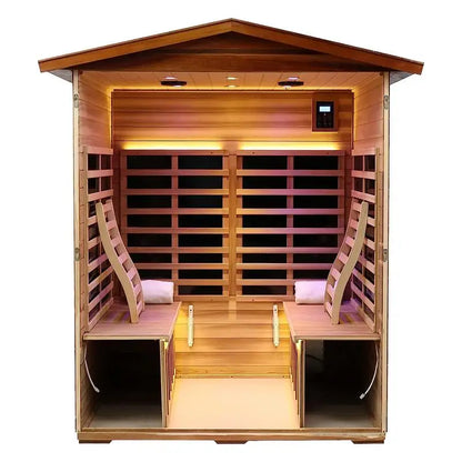 4-Person Infrared Outdoor Sauna