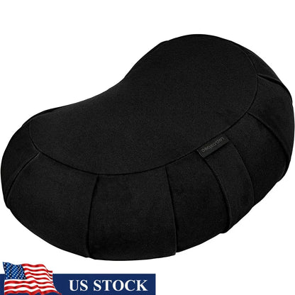 Zafu Meditation Cushion, Adjustable Firmness, Yoga, Support Posture, Relaxation