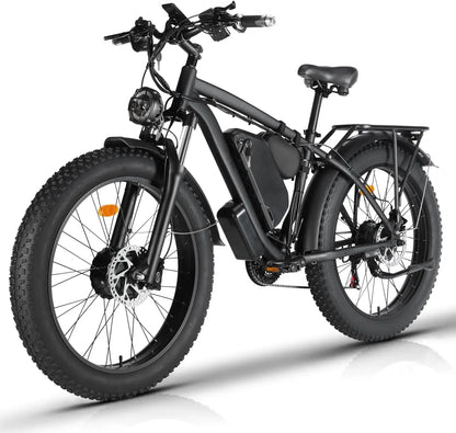 Electric Bicycle B1 2000W Dual Motor 48v 22.4ah Battery Adult 26 Inch Tire All terrain Hydraulic Brake