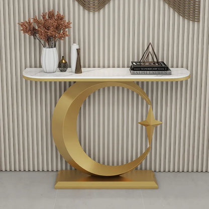 Elegant Beauty Corner Table Trendy Glamour Simple Delicacy Entryways Hallway