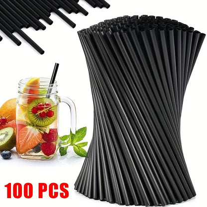 100Pcs, Cocktail Straw, Brush, Reusable