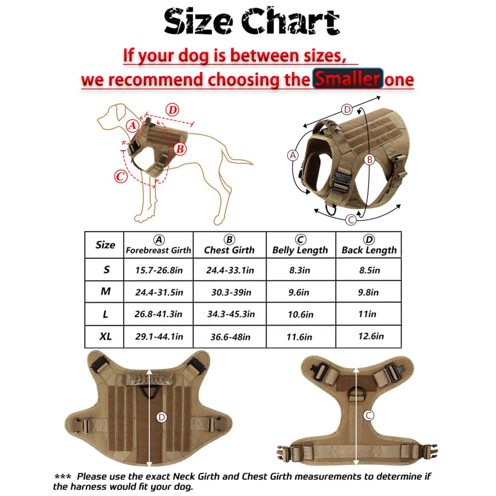 All Sizes, Dog Harness, Leash, Training Walking Vest