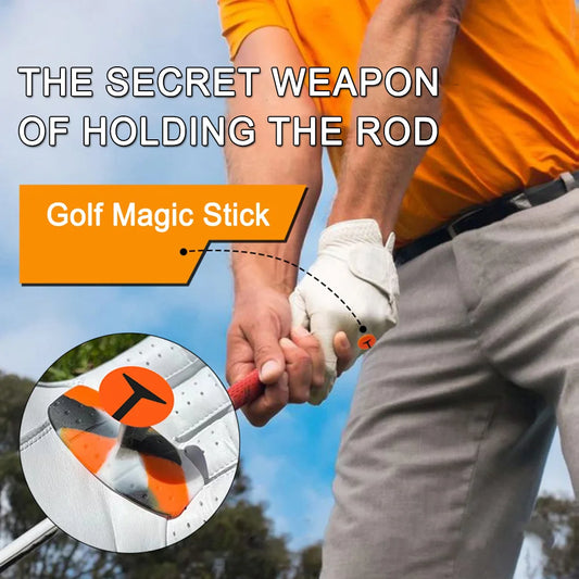 Golf Swing Trainer, Reduced Grip Pressure, Grip Alignment Tool, 4 Markers