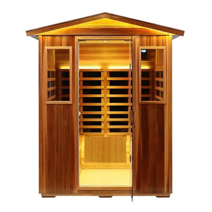 4-Person Infrared Outdoor Sauna