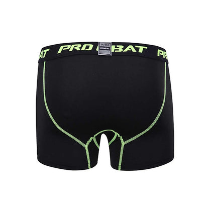 Men Sports Leggings Bodybuilding Shorts Fitness Elastic Compression Tights Quick Drying Running Training Fitness Stretch Pants