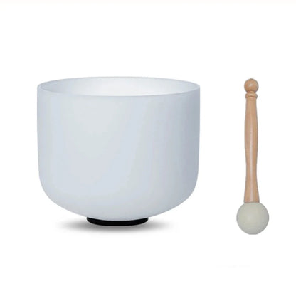 Crystal 9 Inch Singing Bowl, Yoga, Meditation, Professional Sound Healing Instruments