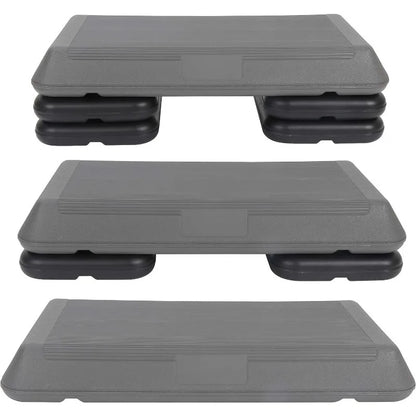 28.5'' Exercise Step Platform, Aerobic Workout Step Up Box, 4 Stackable Risers,