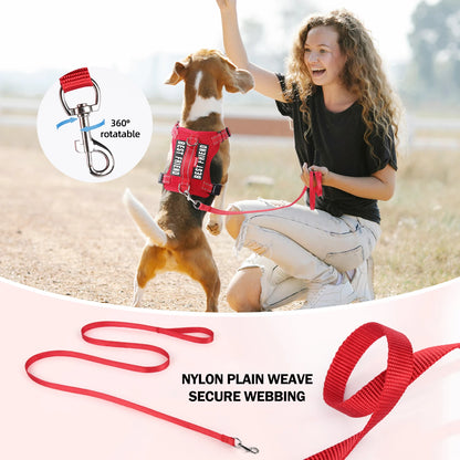 Small/Medium Dog Leash Harness Set, Reflective Vest, Rope Walking Gear