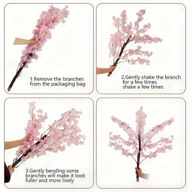 Artificial Cherry Blossom Tree, Indoor/Outdoor Decor